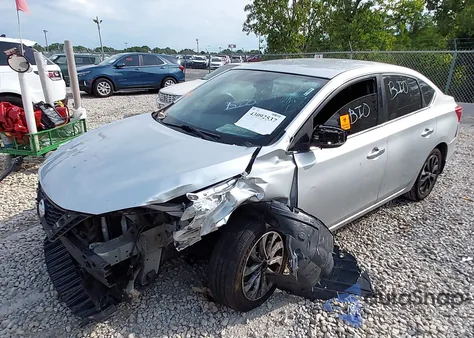 2019 Nissan Sentra S/Sv/Sr/Sl z USA, uszkodzony, nr VIN 3N1AB7AP3KL608574